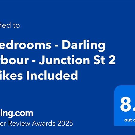3 Bedrooms - Darling Harbour - Junction St Sydney Zewnętrze zdjęcie