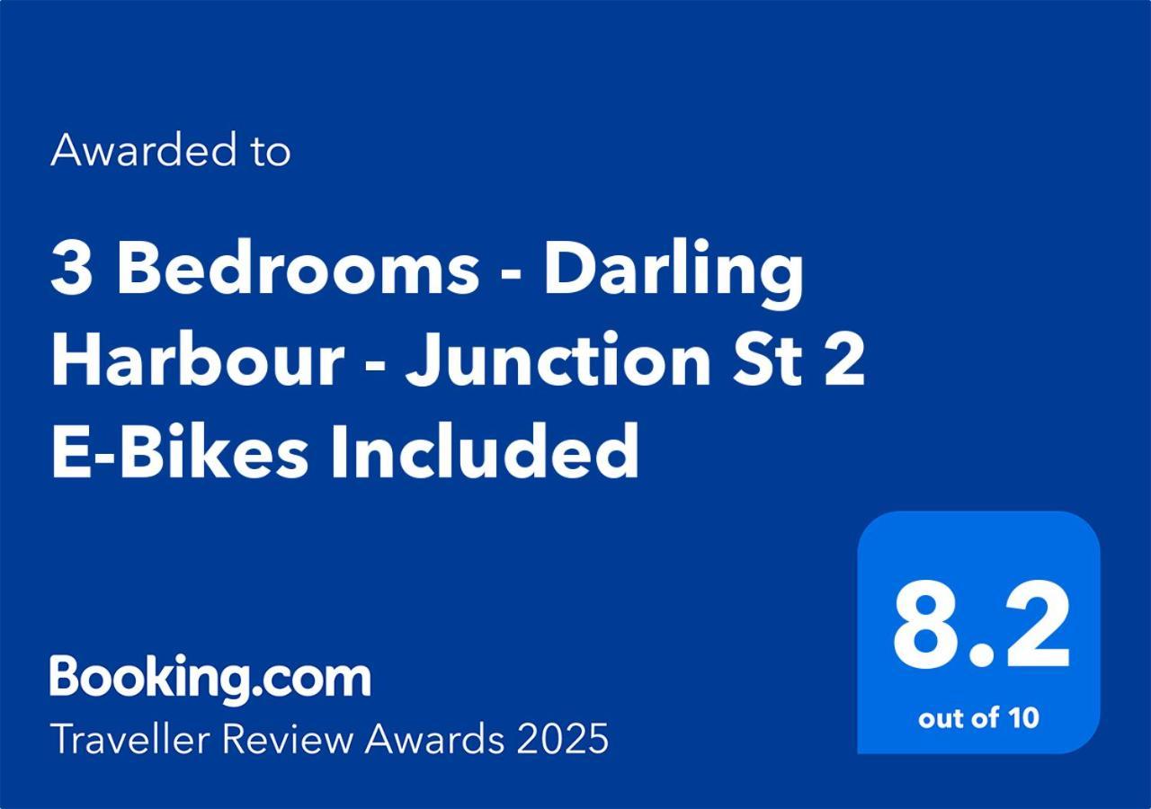 3 Bedrooms - Darling Harbour - Junction St Sydney Zewnętrze zdjęcie